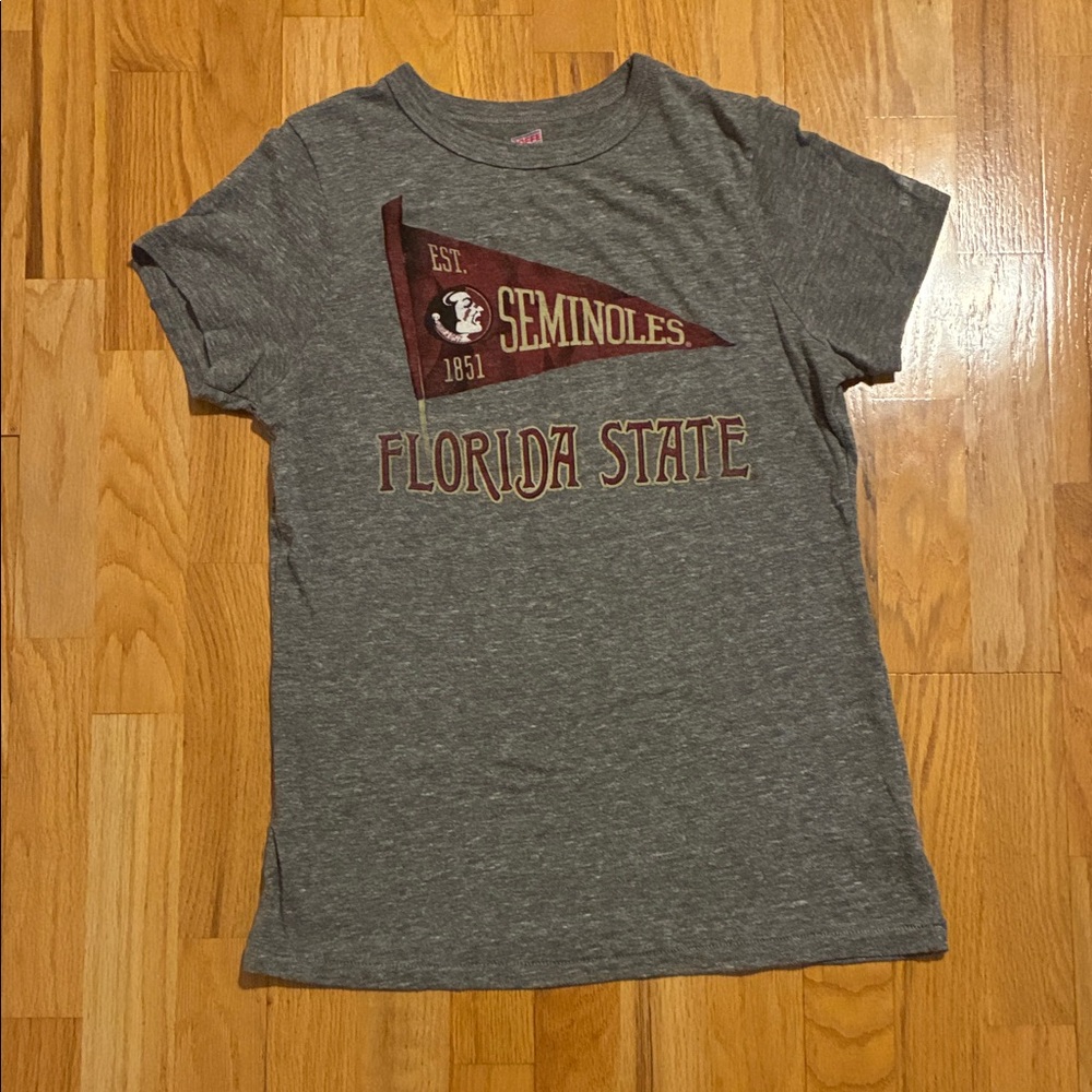 Vintage Gray Florida State Seminoles T-Shirt